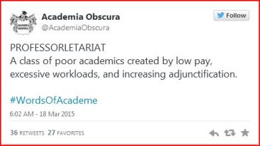 Professorletariat @AcademiaObscura